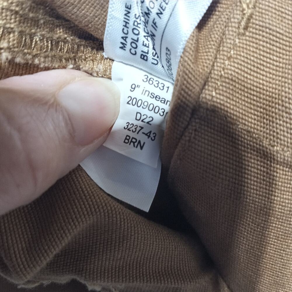 Duluth Trading Co Men's Flex Fire Hose Brown Cargo Shorts Size 42 Inseam 9" - Picture 7 of 7